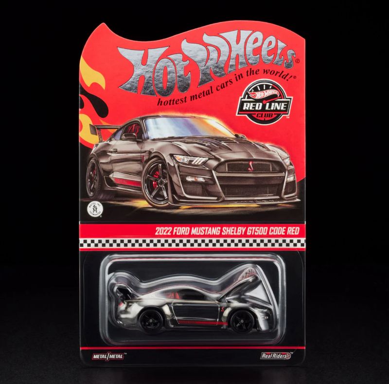 2024 Hot Wheels RLC Exclusive 2022 Ford Mustang Shelby GT500 Code Red