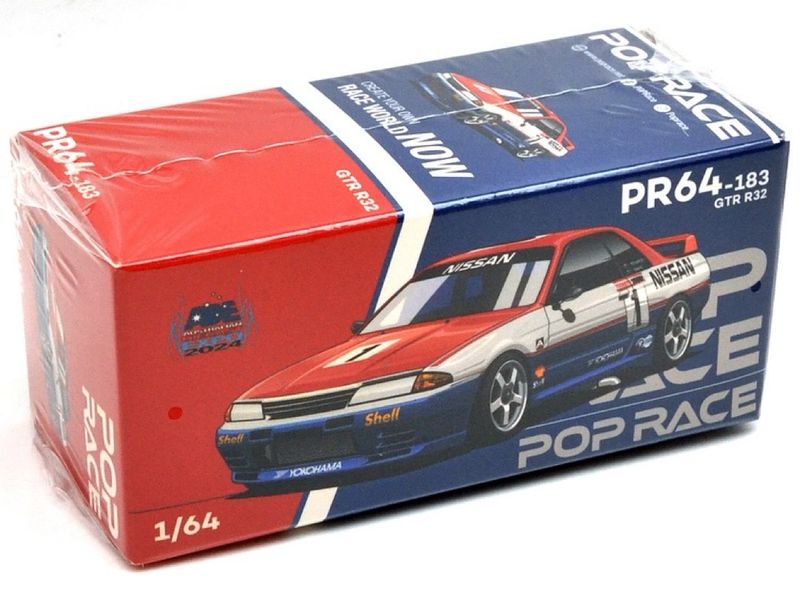 POP RACE Nissan Skyline GT-R32 (PR64-183) Regular | 2024 Australian Diecast Expo Exclusive