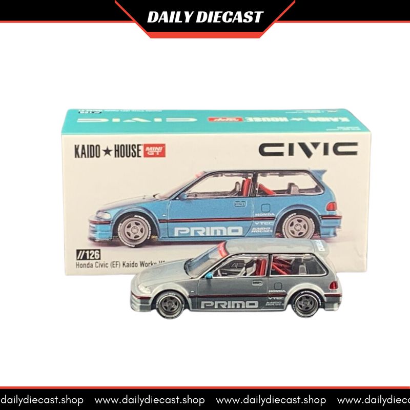 KAIDOHOUSE Honda Civic (EF) Kaido Works V1 Teal (KHMG126) | Chase