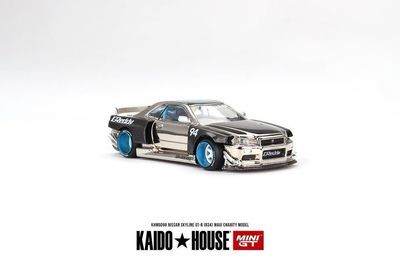Kaido House x Mini GT 1:64 [Nissan Skyline GT-R (R34) Kaido