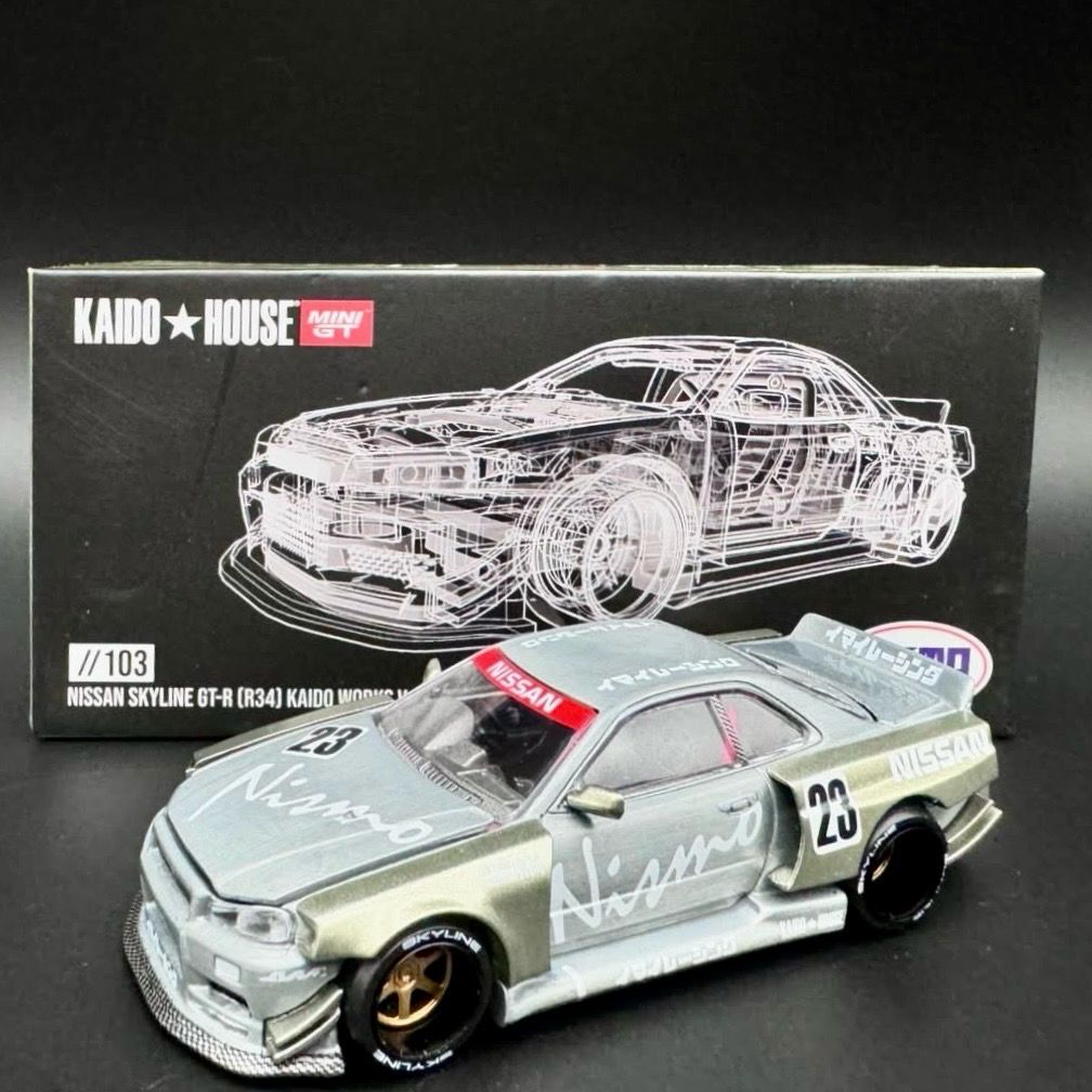 KAIDOHOUSE Nissan Skyline GT-R (R34) Kaido Works V4 (KHMG103) | Chase KAIDOHOUSE Nissan Skyline GT-R (R34) Kaido Works V4 (KHMG103) | Chase