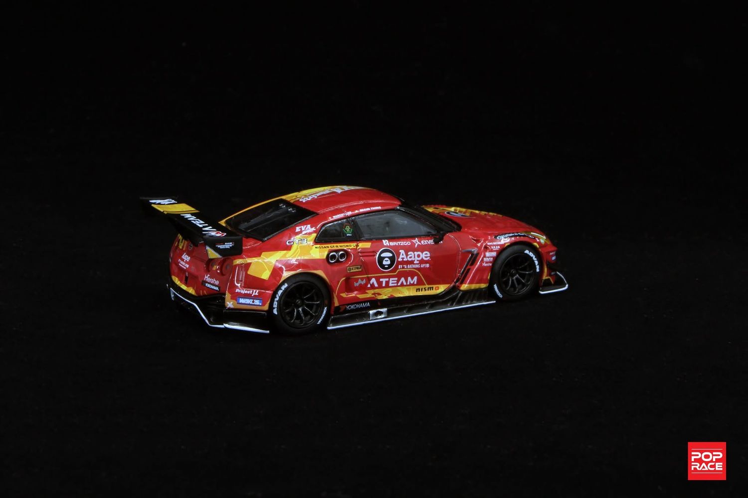 128 MINI GT x POP RACE EVA RT Production Model-02 X Works GT-R
