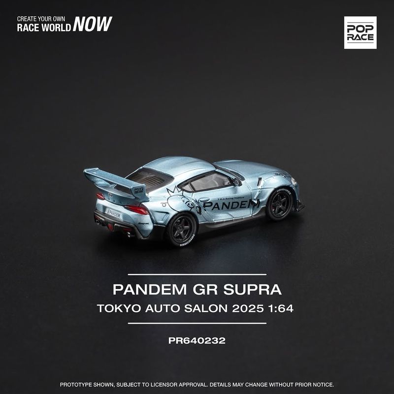 POP RACE Pandem GR Supra (PR64-232) | Chance of Chase | 2025 Tokyo Auto Salon Japan