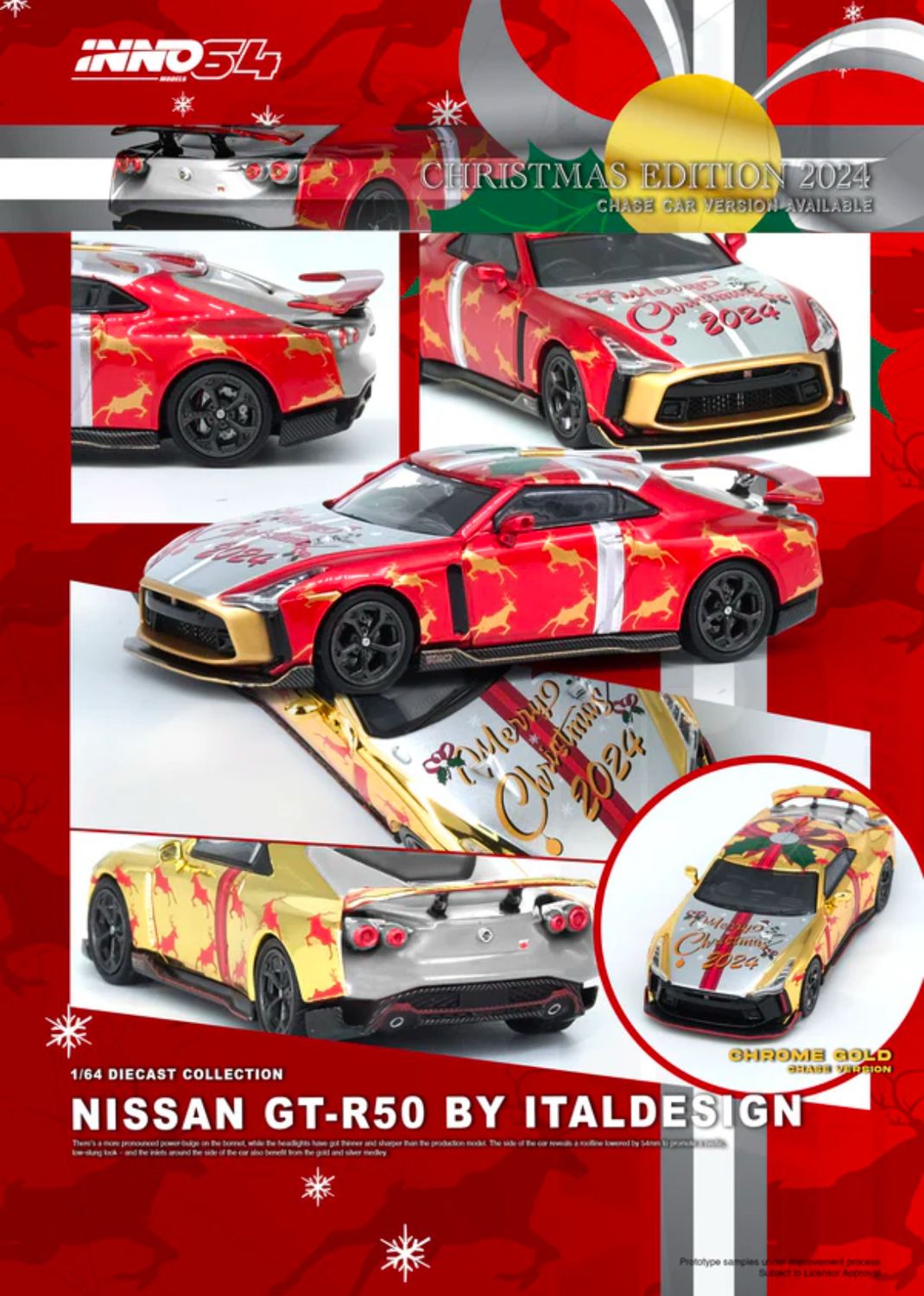 INNO64 Nissan GT-R50 by Italdesign X'Mas | 2024 Christmas Special