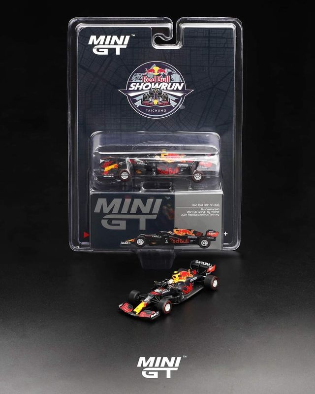 #798 | #799 | #800 MINI GT RED BULL SHOWRUN TAICHUNG EXCLUSIVE Set Of 3 Cars