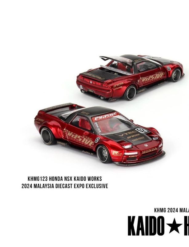 KAIDOHOUSE Honda NSX Kaido Works (KHMG123) | 2024 Malaysia Diecast Expo (MDX)