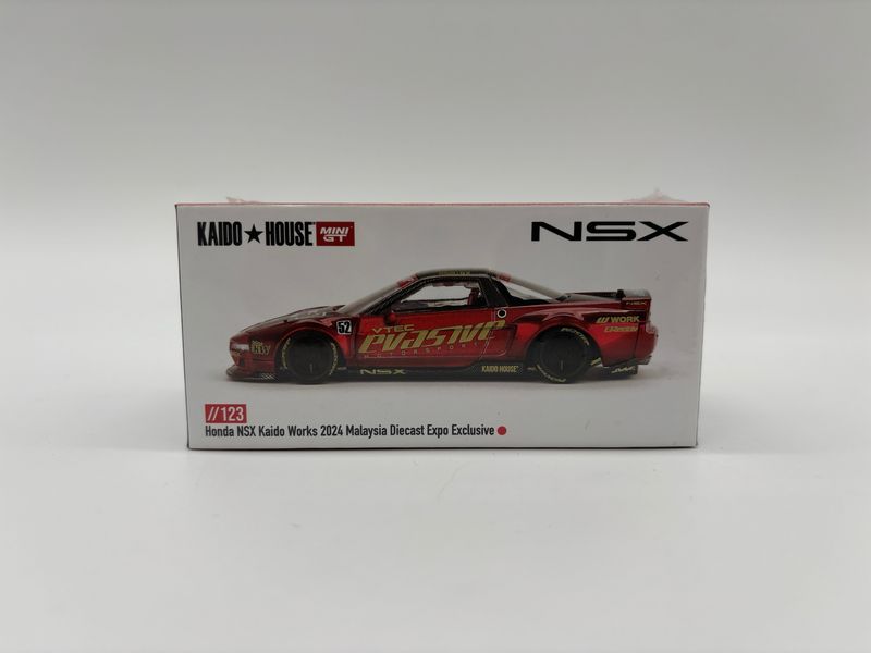 KAIDOHOUSE Honda NSX Kaido Works (KHMG123) | 2024 Malaysia Diecast MDX Expo Exclusive | Sealed
