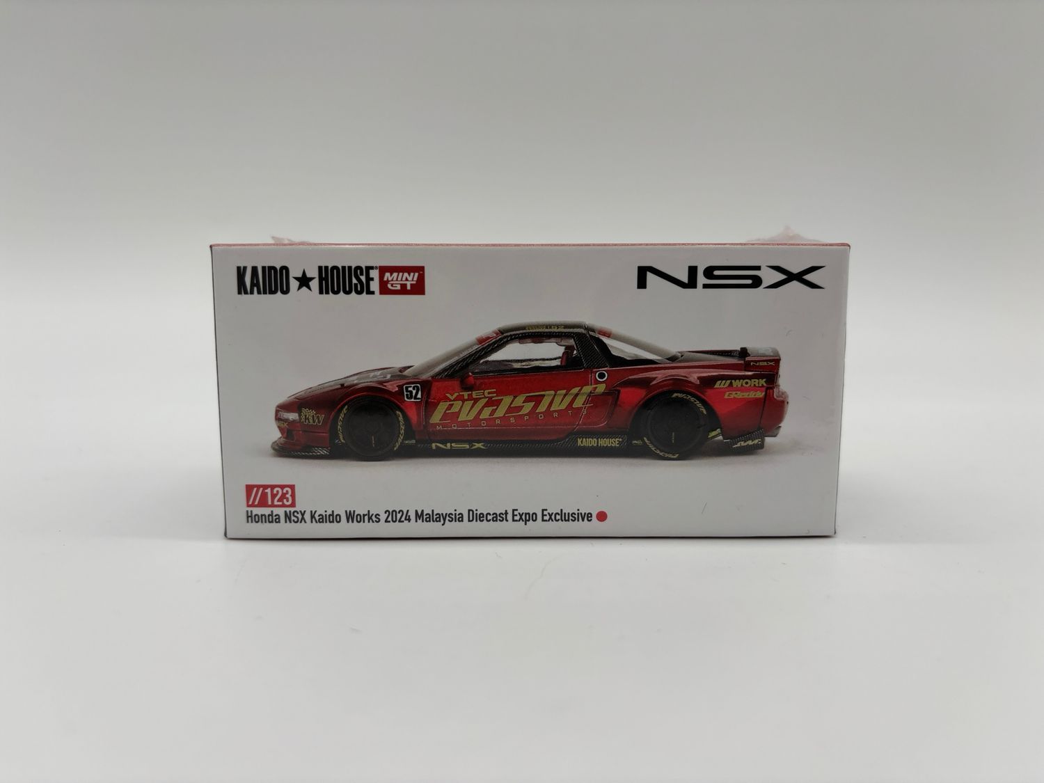 KAIDOHOUSE 2024 Malaysia Diecast MDX Expo Exclusive Honda NSX Kaidoworks (KHMG123) | Sealed