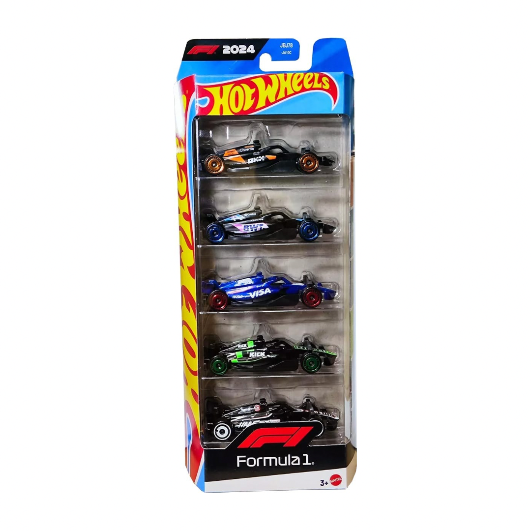 2025 Hot Wheels Formula 1 5-Pack Multipack