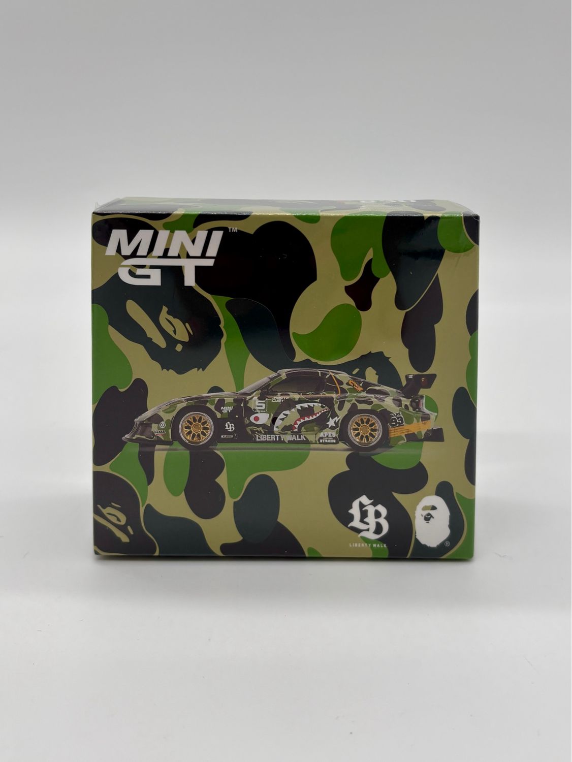 #830 MINI GT x BAPE x Liberty Walk 2025 TAS Tokyo Autosalon Mazda RX-7