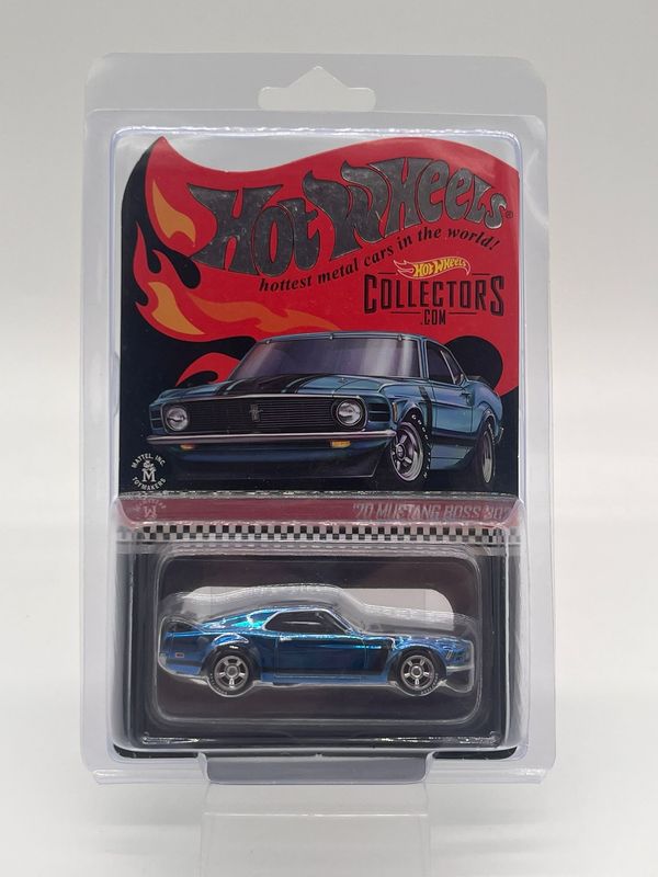 2016 Hot Wheels RLC Exclusive 70’ Ford Mustang Boss 302 Blue