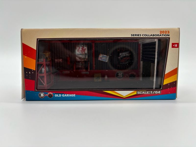 DAILY DIECAST x BELEKART 1:64 Garage Workshop Diorama Display Box