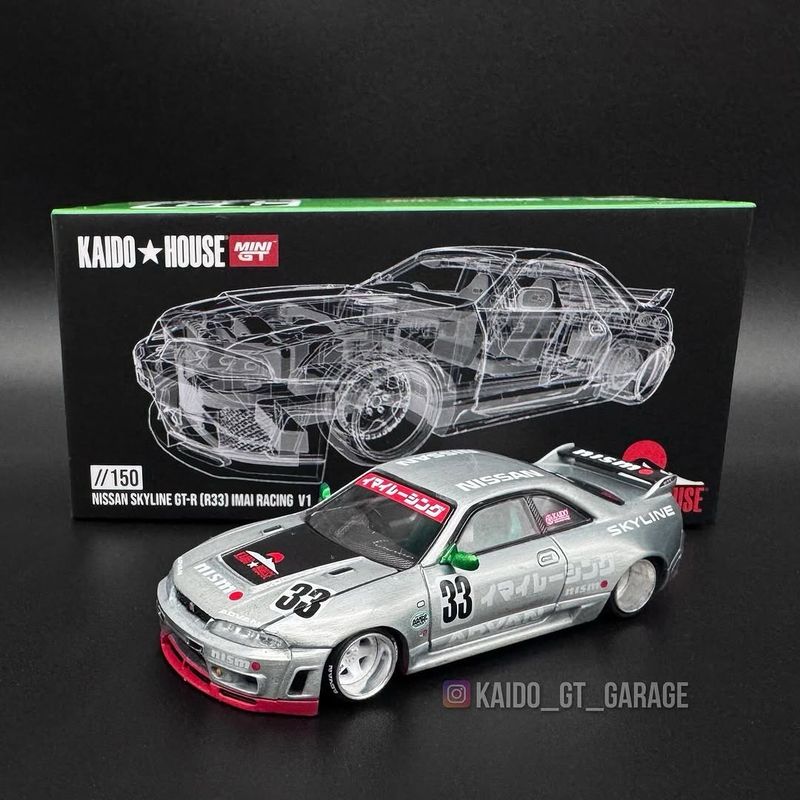 KAIDOHOUSE Nissan Skyline GT-R (R33) IMAI Racing V1 (KHMG150) | Chase