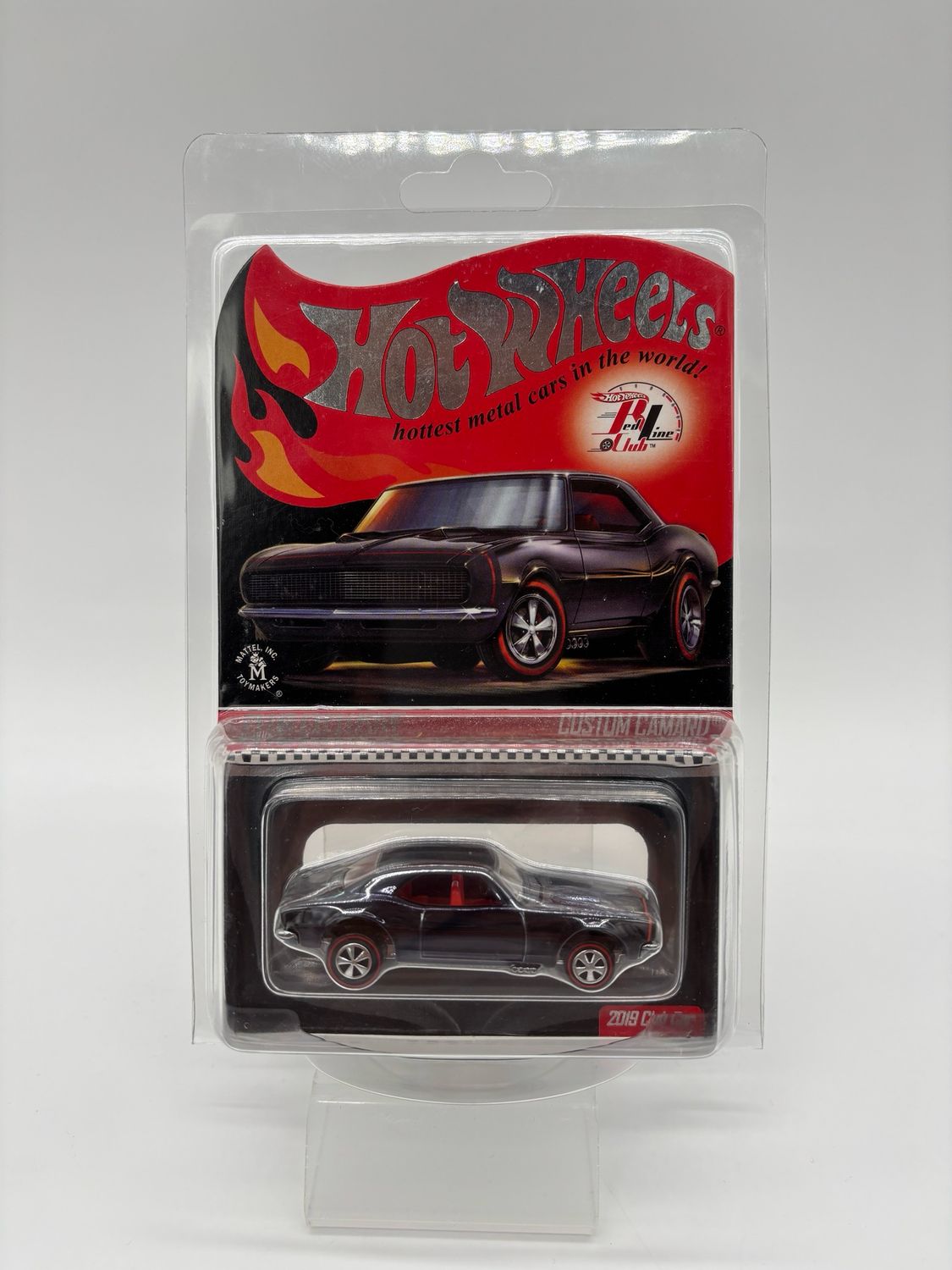 2019 Hot Wheels RLC Custom Camaro Black
