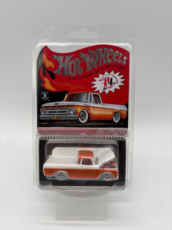 2021 Hot Wheels RLC 1962 Ford F100 Spectraflame Orange Truck