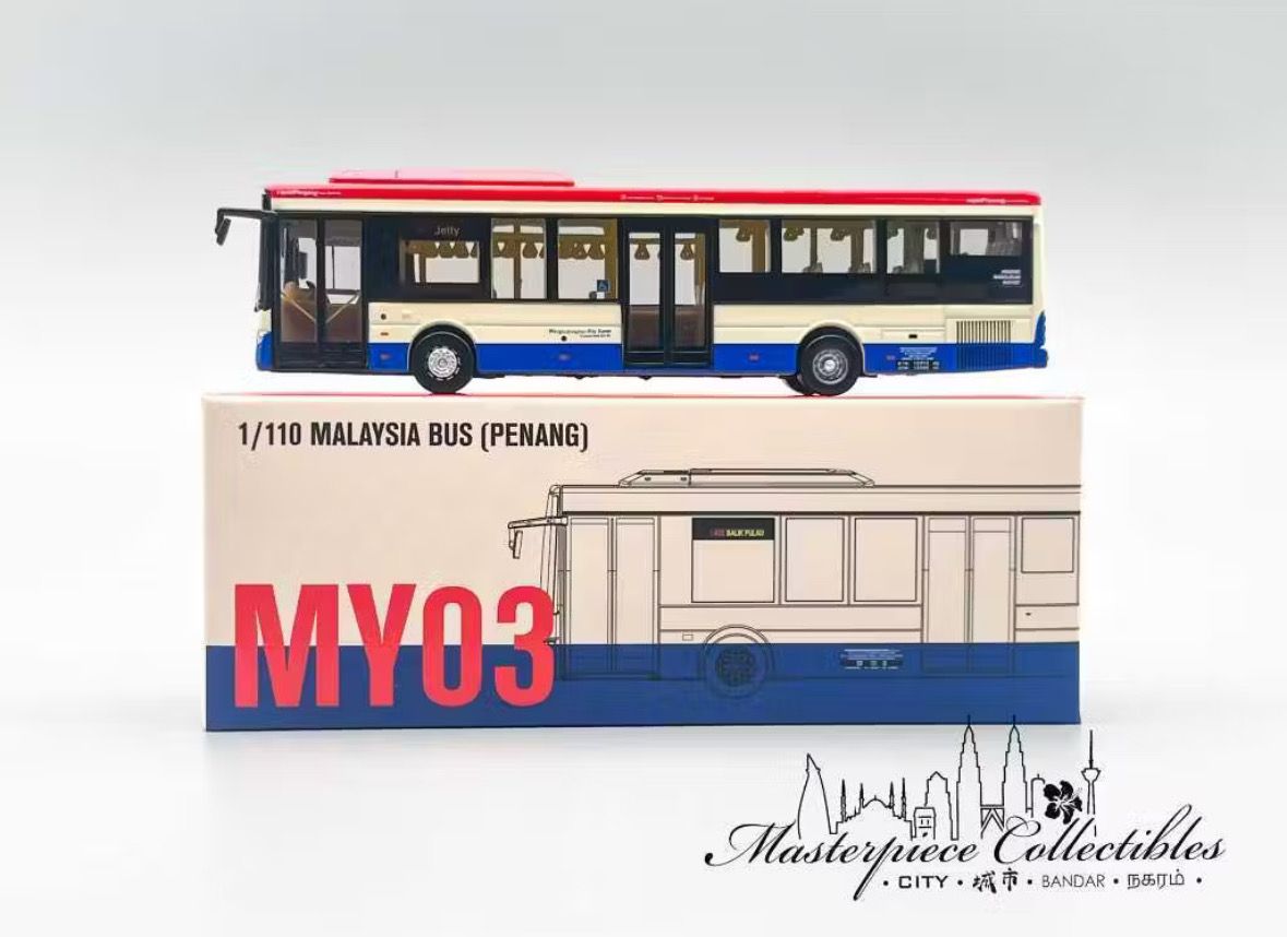 Masterpiece Collectibles Malaysia Bus Penang MY03 1/110
