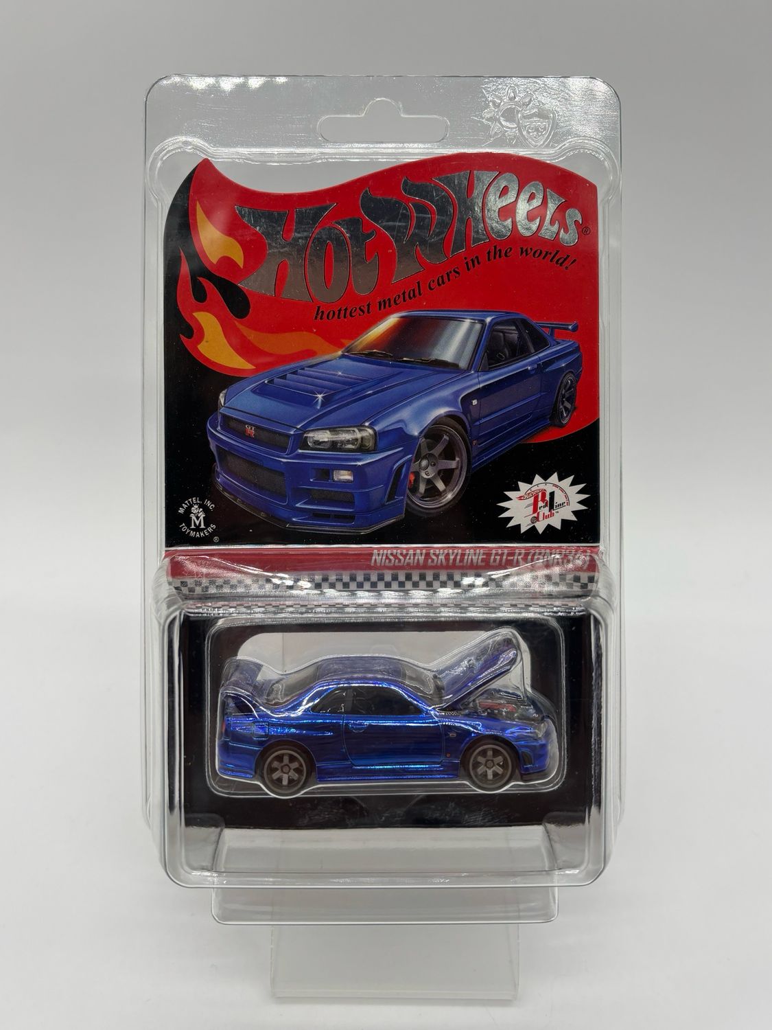 2019 Hot Wheels RLC Nissan Skyline GT-R (BNR34) Spectraflame Blue