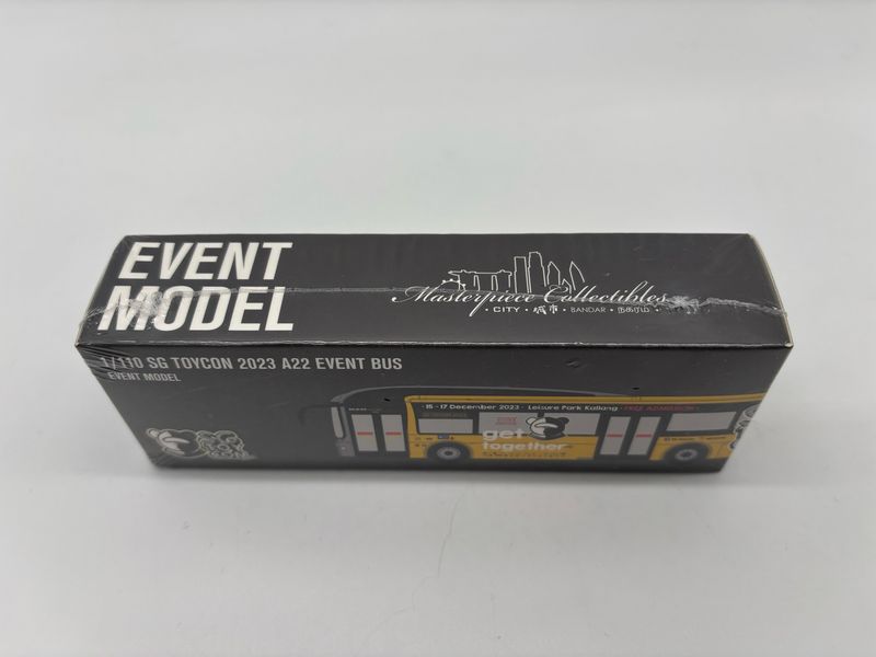 Masterpiece Collectibles 2023 SG TOYCON A22 1/64 Event Bus Singapore