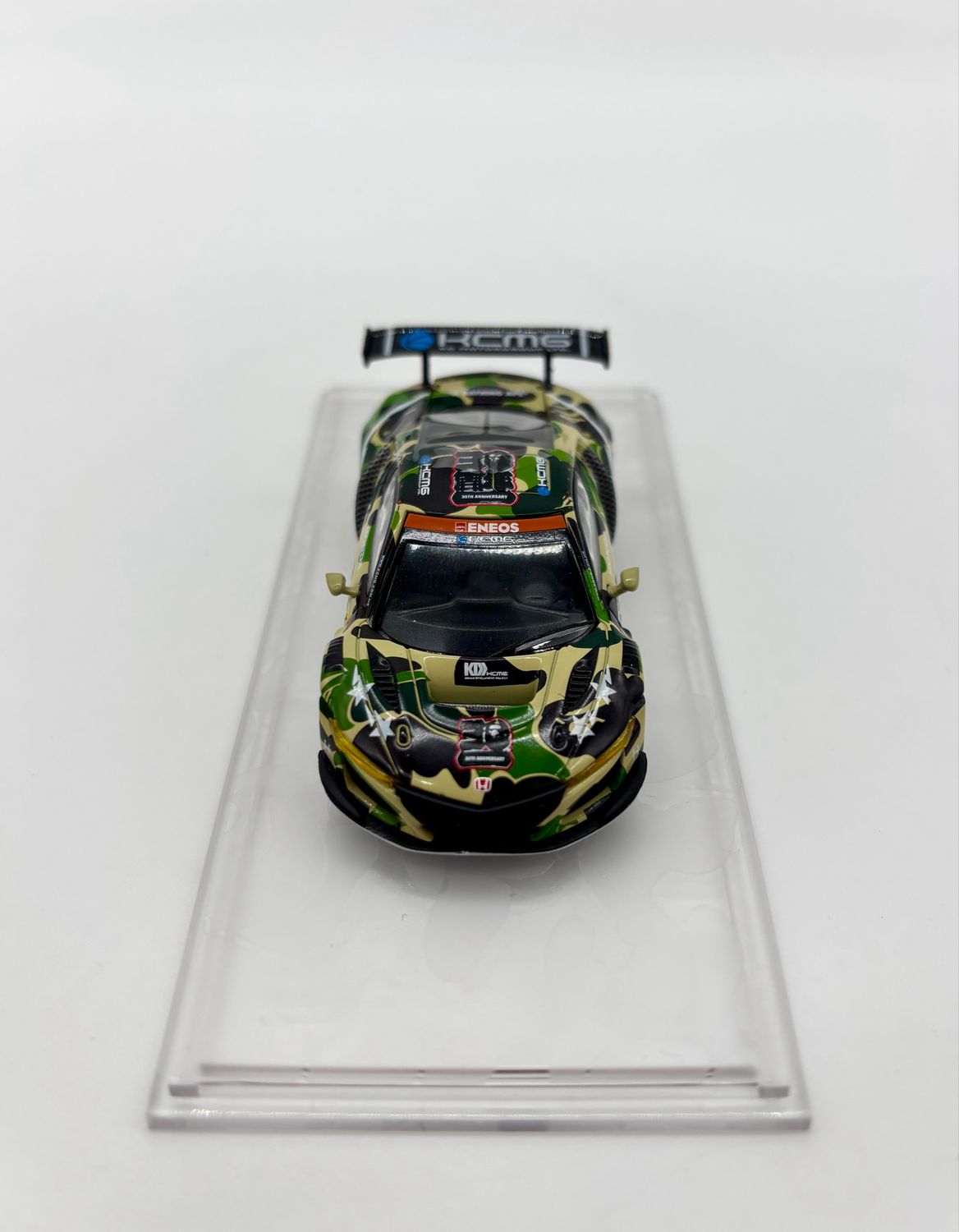POP RACE x BAPE 1:64 Honda NSX GT3 EVO22 ABC Camo (PR64-0027)