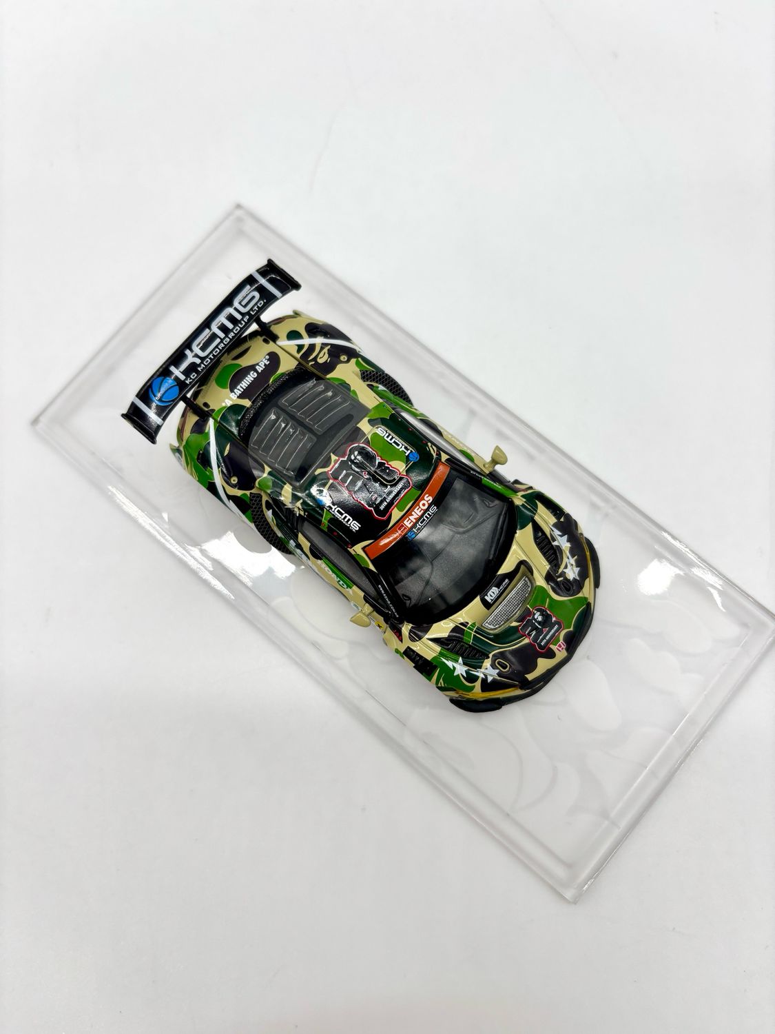 POP RACE x BAPE 1:64 Honda NSX GT3 EVO22 ABC Camo (PR64-0027)