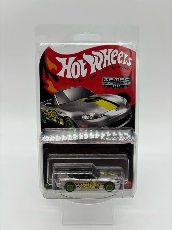 2025 Hot Wheels 2004 Mazda Mazdaspeed Miata Zamac Collector Edition