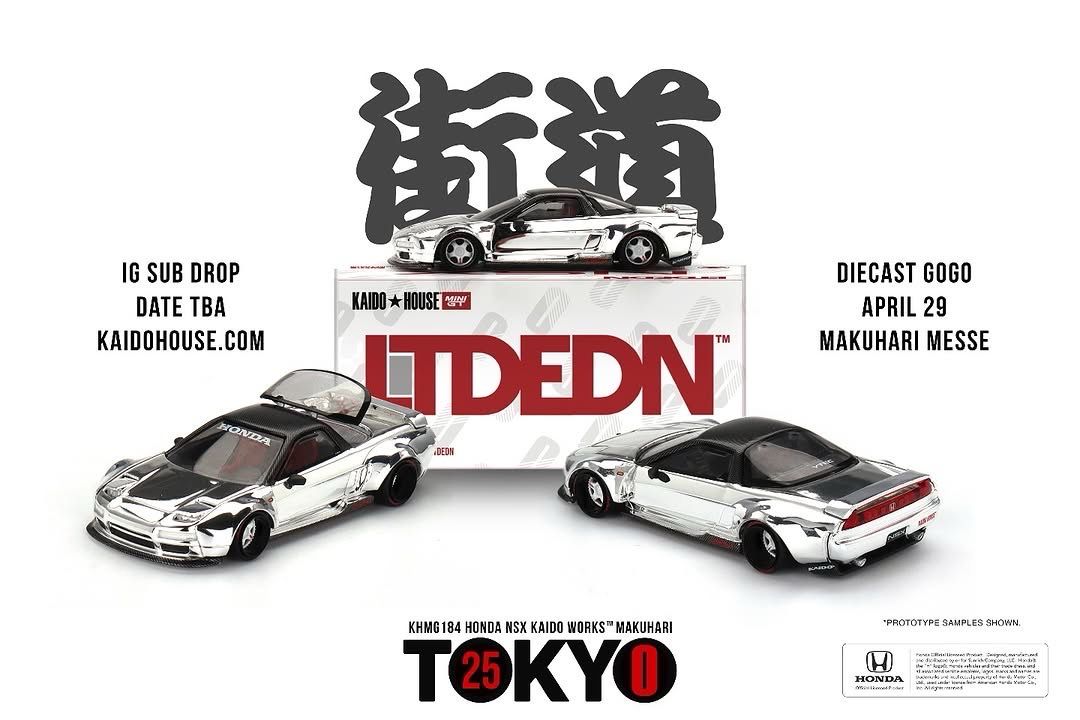 [PREORDER] KAIDOHOUSE HONDA NSX KAIDO WORKS MAKUHARI 2025 Tokyo Diecast GOGO Event LTD EDN (KHMG184)