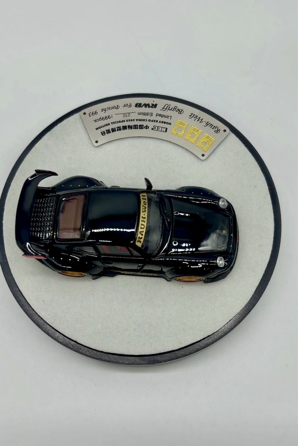 PREORDER] PGM Porsche RWB 993 Soprano Black | 2025 HEC Hobby