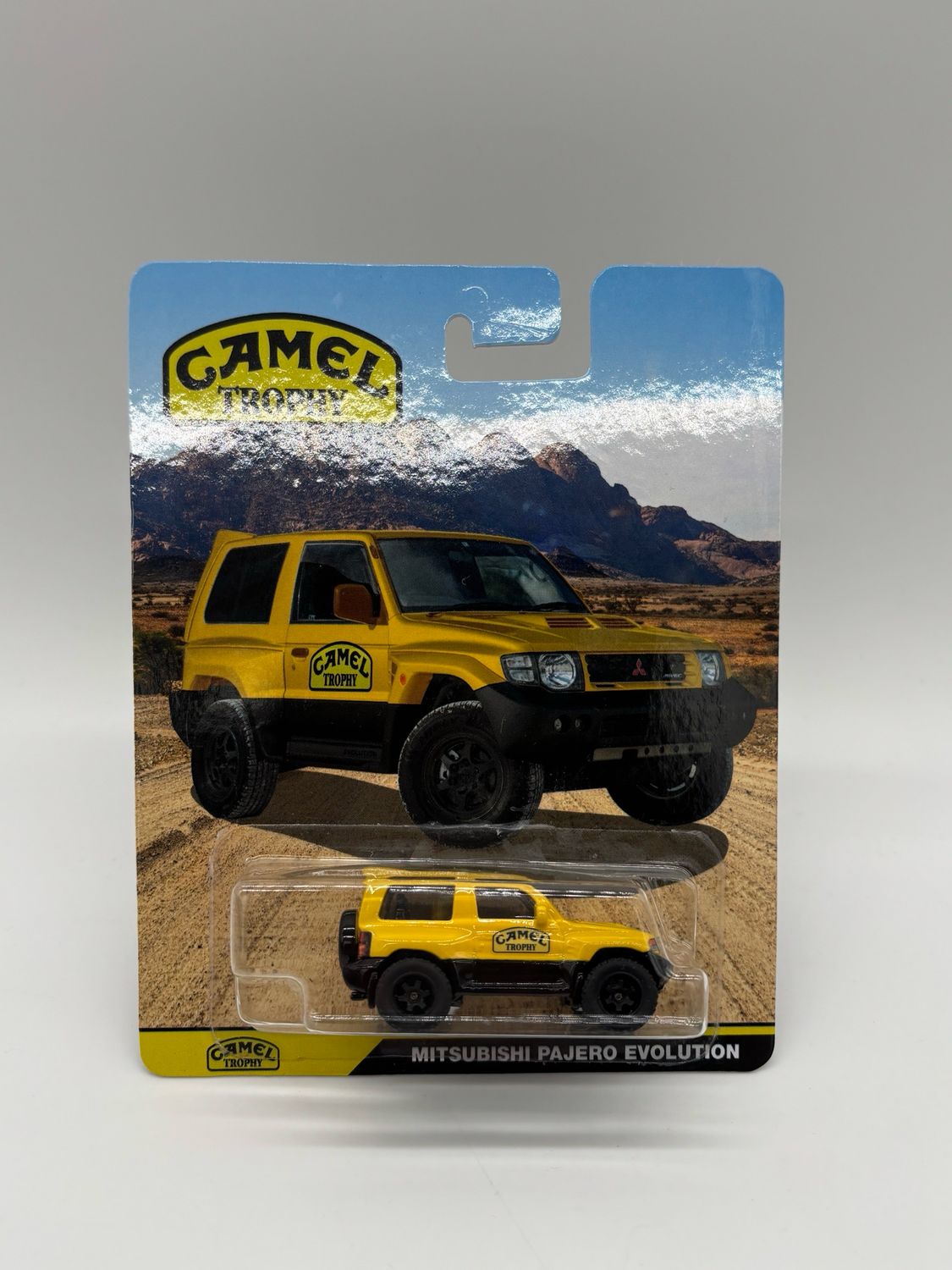 Mitsubishi Pajero Evolution Camel Trophy Livery Custom in Card