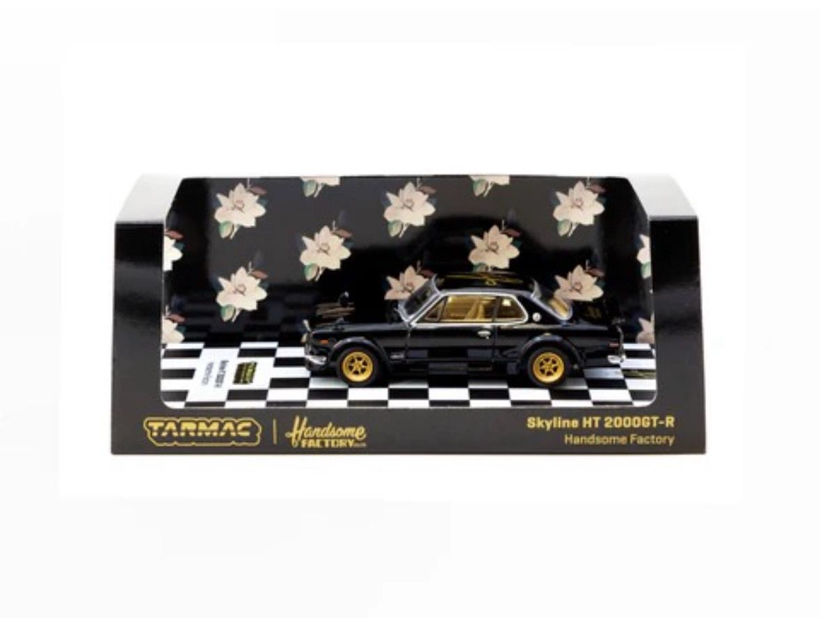 Tarmac Works 1/64 Skyline HT 2000GT-R Handsome Factory Special Edition - GLOBAL64