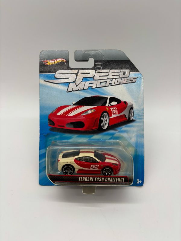 2012 Hot Wheels Speed Machines Ferrari F430 Challenge