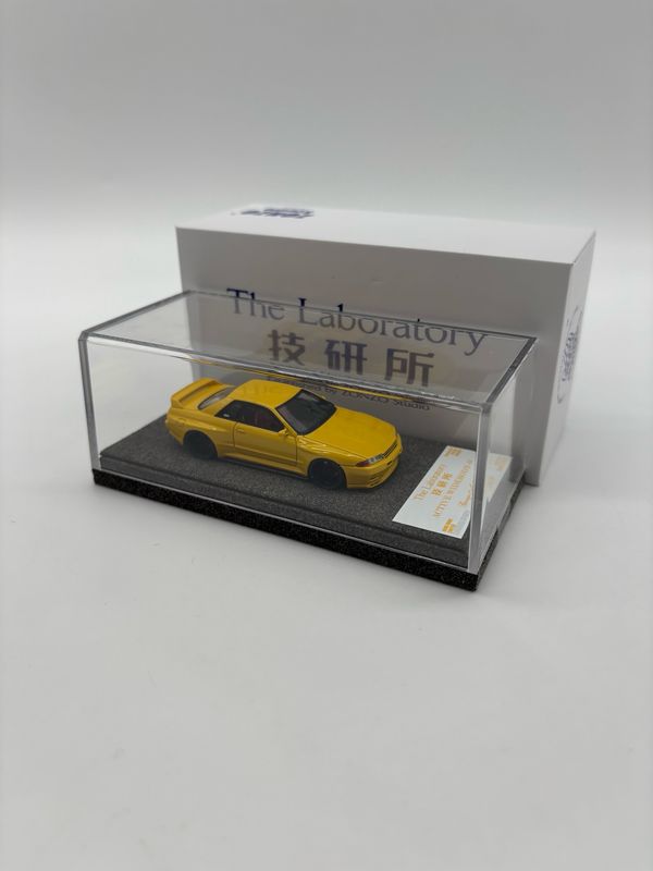 Zonzo The Laboratory 1/64 Resin Active Widebody R Licensor Special Yellow Resin Model