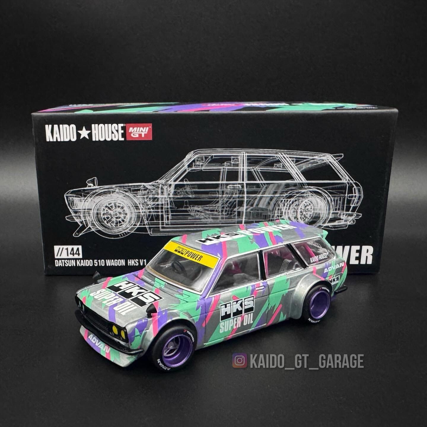 KAIDOHOUSE Datsun Wagon 510 HKS V1 (KHMG144) | Chase