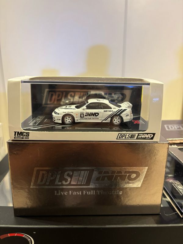 INNO64 x DPLS Nissan Skyline R33 GT-R White | 2025 The Model Car Show Malaysia