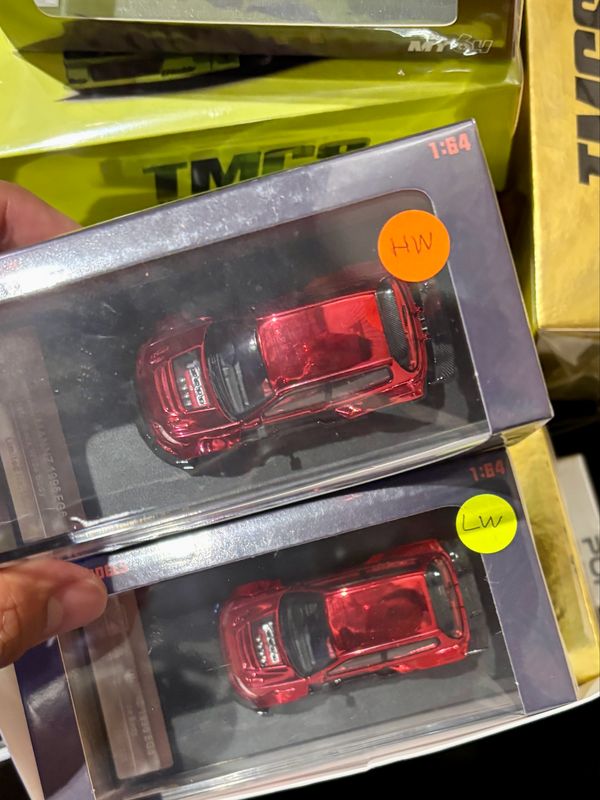 DCM 1/64 Honda Civic EG6 Chrome Red | 2 Wing Version Random Issued | 2025 The Model Car Show Malaysia