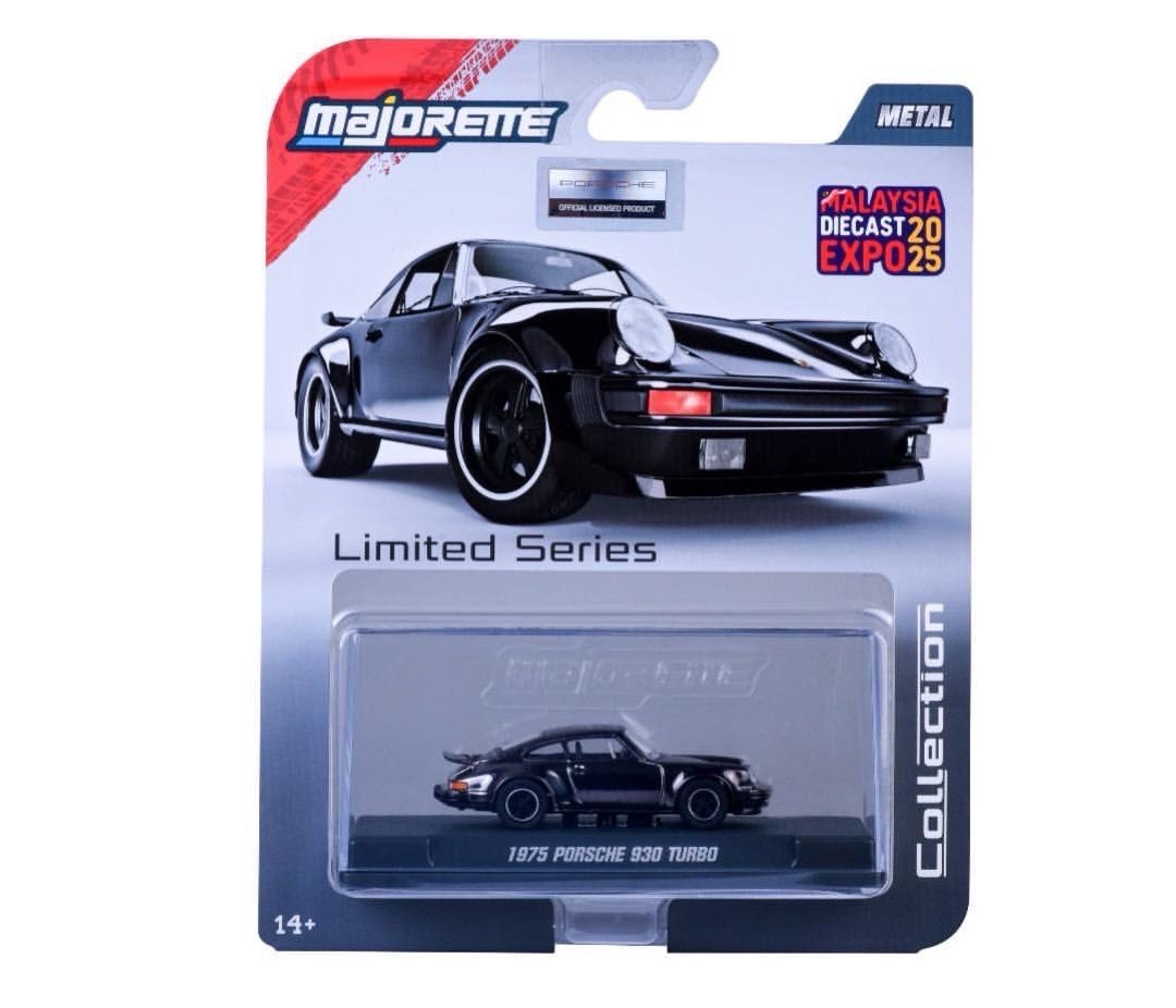 Majorette 1/64 1975 Porsche 930 Turbo | 2025 Malaysia Diecast Expo MDX