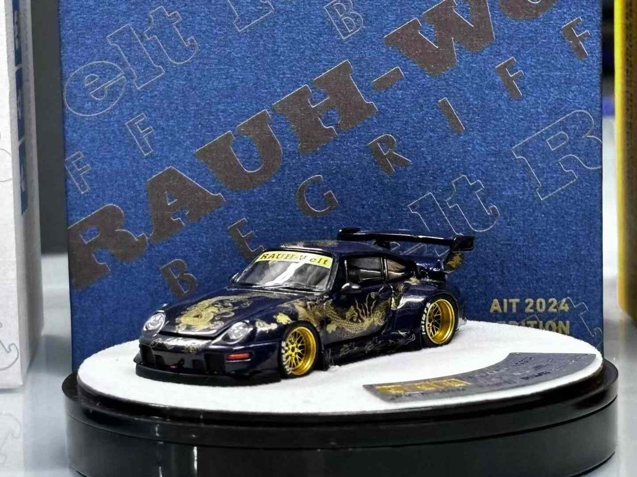 PREORDER] PGM 1/64 RWB Porsche 993 Navy Blue Dragon | 2024 All in