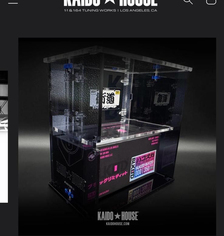 [PREORDER] KAIDOHOUSE Nissan Skyline 2000GT-R (KPGC10) Kaido Works BLK LTD (KHMG166) | Online Drop with Case + Pin