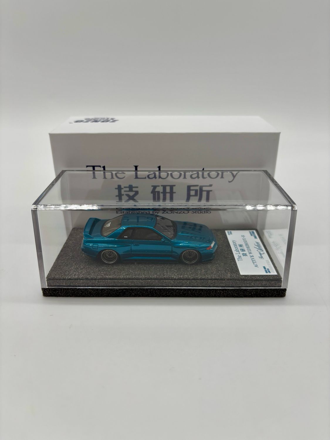 Zonzo The Laboratory 1/64 Active Widebody R Licensor Special (Snake) Blue Resin Model | 2025 Hobby Expo China Special