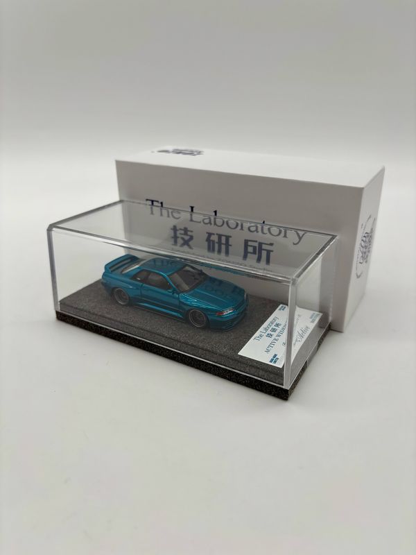 Zonzo The Laboratory 1/64 Resin Active Widebody R Licensor Special (Snake) Blue Resin Model | 2025 HEC Hobby Expo China