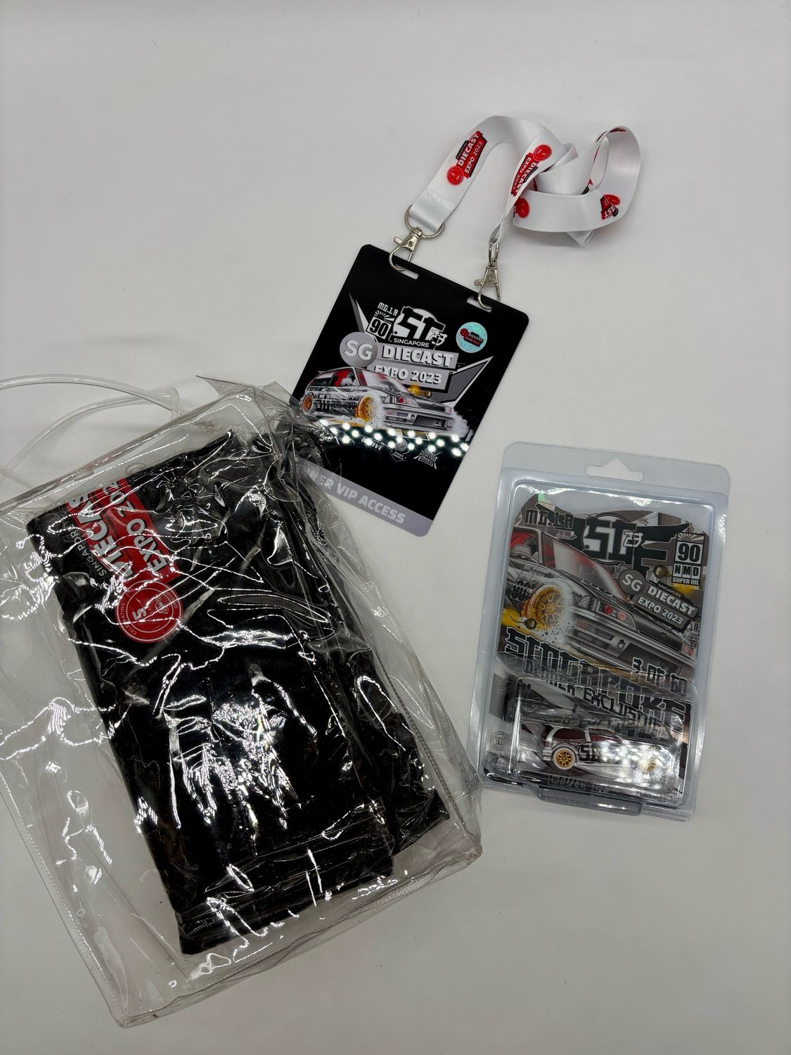 Official 2023 Singapore Diecast Expo x Lee Allen (NuclearMindzDesign) Hot Wheels Dinner Convention Honda Civic EF Complete Package Set | Sealed