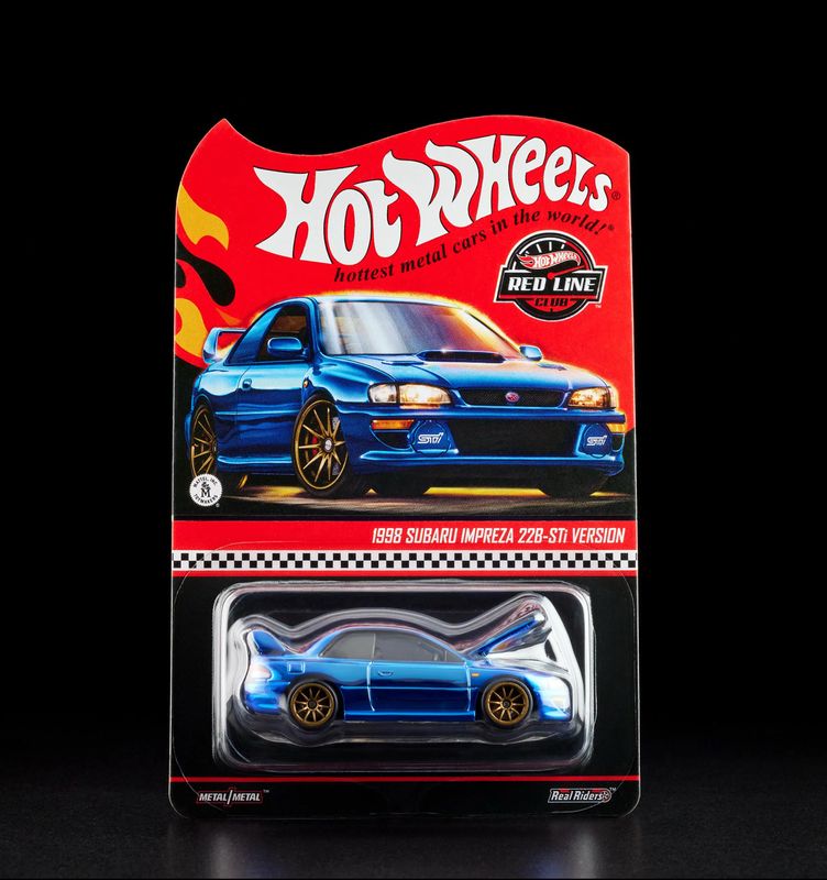 [PREORDER] Hot Wheels 2025 RLC Exclusive 1998 Subaru 22B-STi Blue