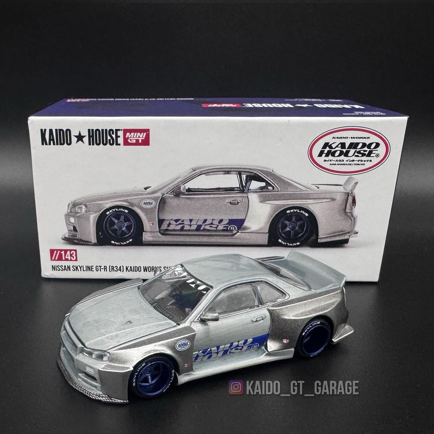 KAIDOHOUSE Nissan Skyline GT-R (R34) Shinjuku Kaido Works V1 (KHMG143) | Chase