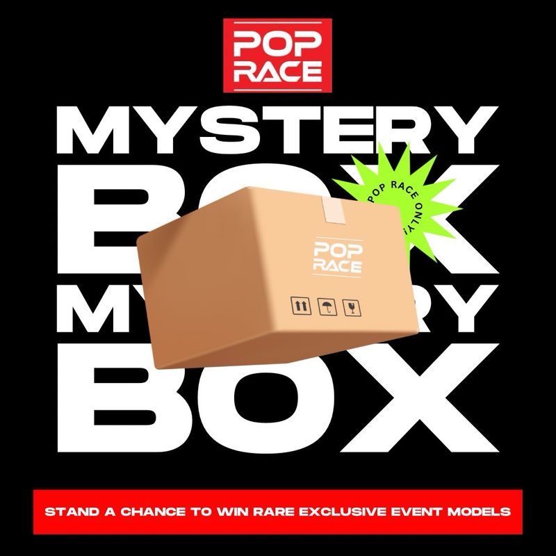 POP RACE MYSTERY BOX ASSORTMENT | 1 Car per Try