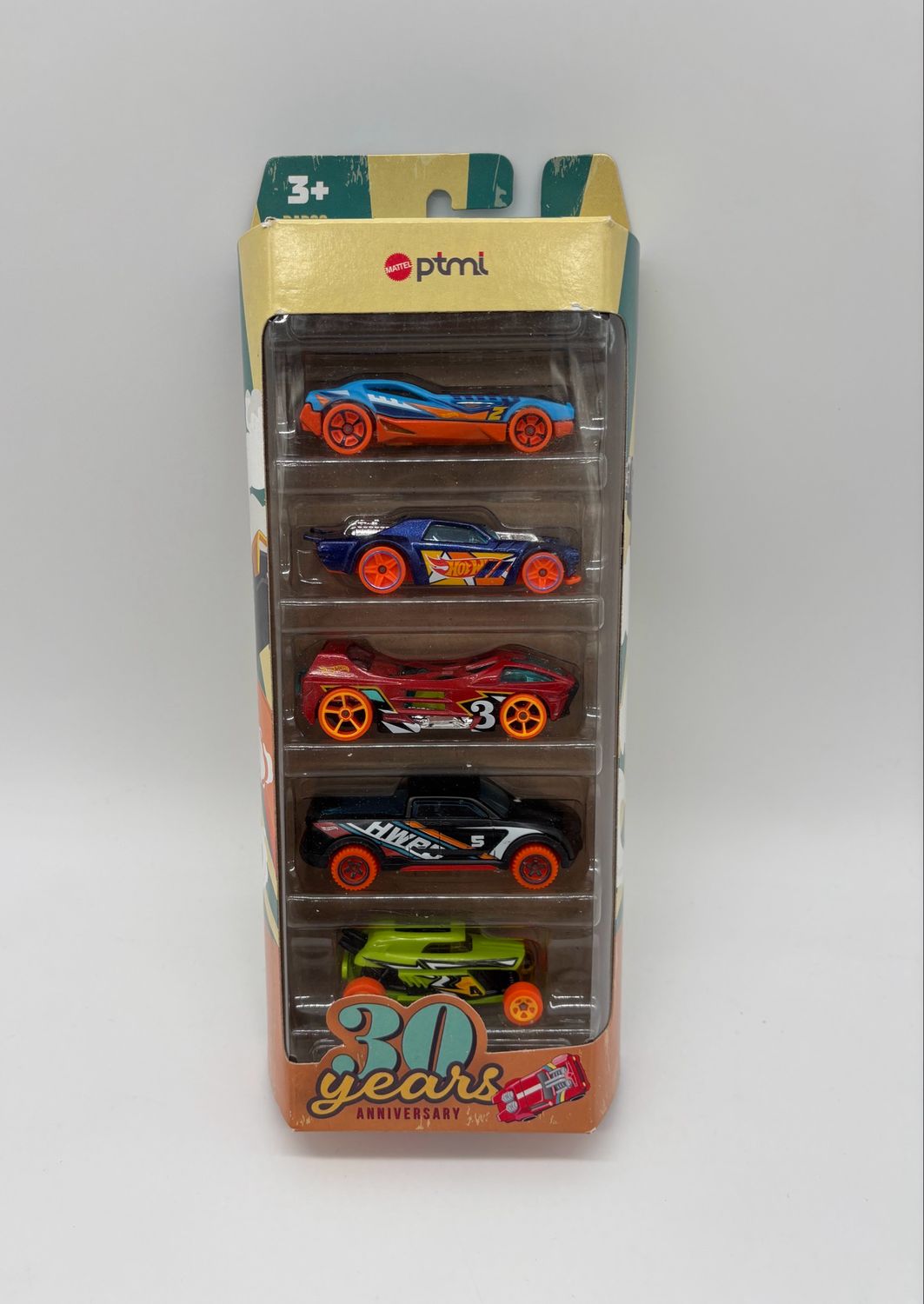 Hot Wheels PTMI Indonesia 30 Years Anniversary 5-Car Multipack