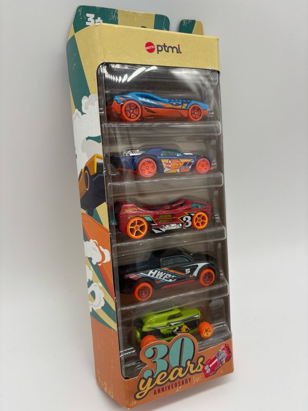 Hot Wheels PTMI Indonesia 30 Years Anniversary 5-Car Multipack