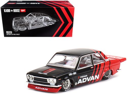 [UNSEALED] KAIDOHOUSE Datsun 510 Pro Street Advan Livery (KHMG032)