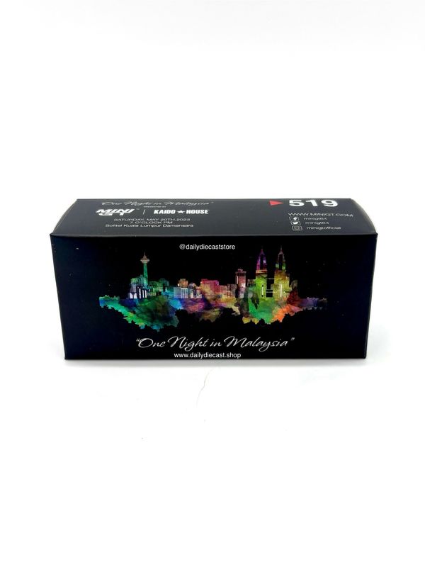 #519 MINIGT Lamborghini LB-Silhouette Works Aventador GT EVO | 2023 One Night in Malaysia x MDX Malaysia Diecast Expo