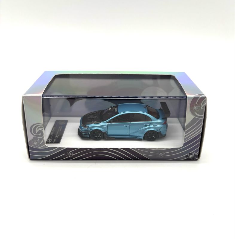 ERROR404 x Malaya Hobby Shop Mitsubishi Evolution 10 Varis Blue | Resin Model
