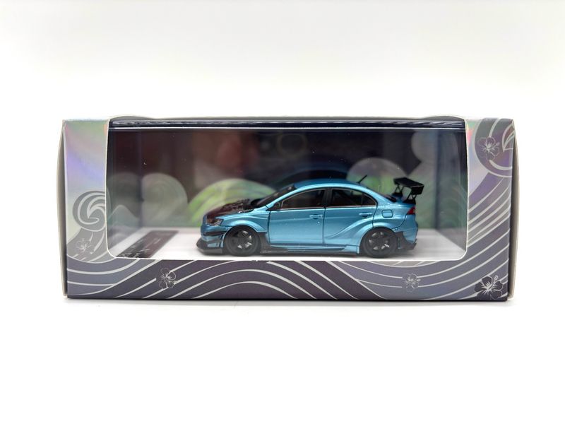Error404 x Malaya Hobby Shop Mitsubishi Evolution 10 Varis Blue | Resin Model