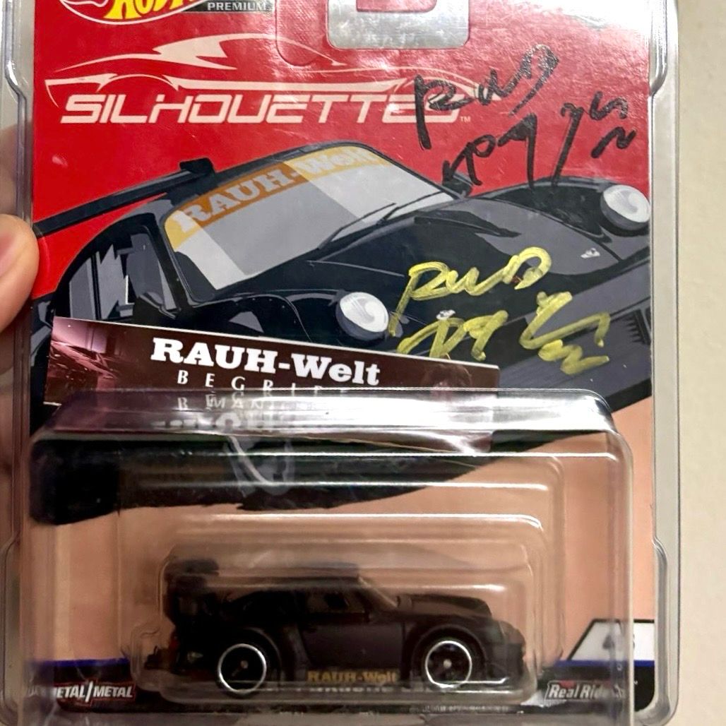 Hot Wheels Porsche 930 RWB Silhouette Series | Nakai Signed / Angie Mead Signed